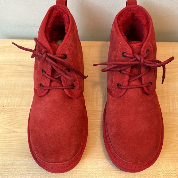 UGG Neumel Red Chukka Boots  - Size 12 - New main image 8